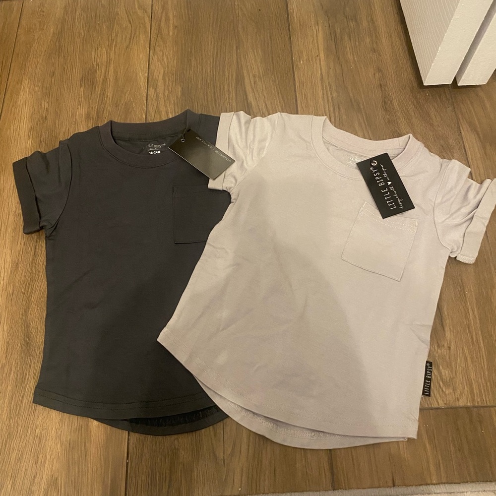 Little Bipsy pocket tees